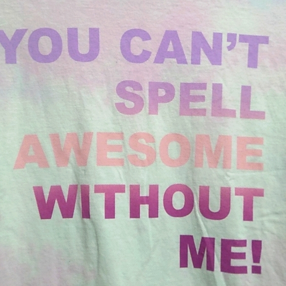 SALE! NWT Taylor Swift "You Can't Spell Awesome Without Me" Shirt (Out Of Stock) - Picture 3 of 4